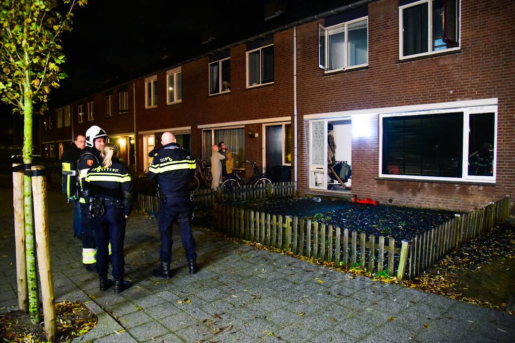 Rookontwikkeling in woning na vuurwerk