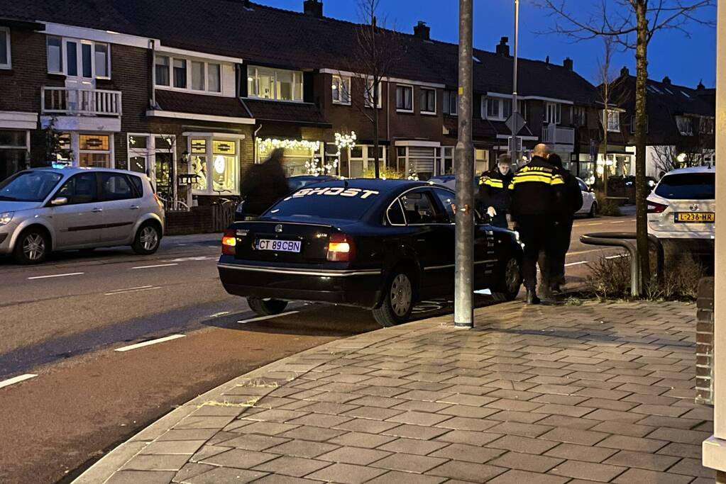 Fietser aangereden door auto