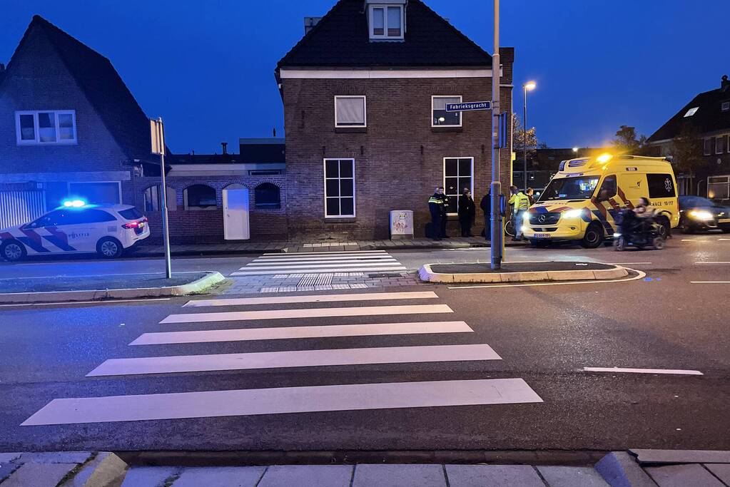 Fietser aangereden door auto