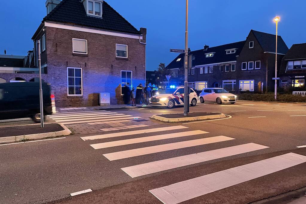 Fietser aangereden door auto