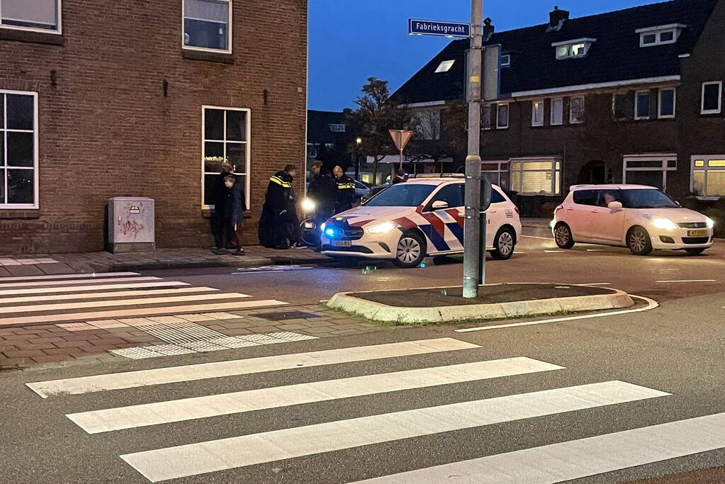 Fietser aangereden door auto