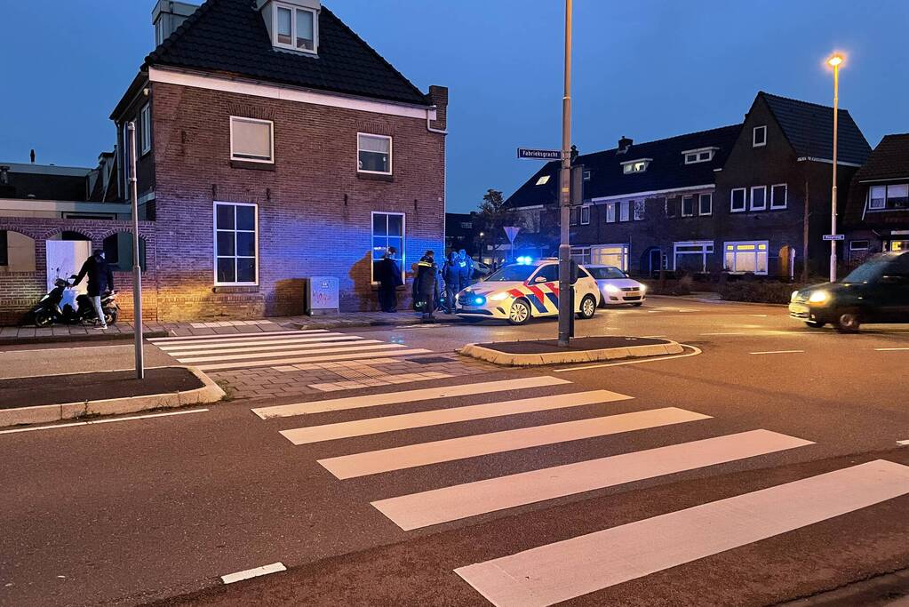 Fietser aangereden door auto
