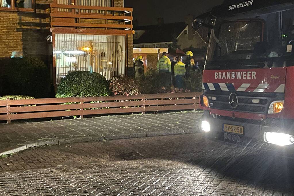 Brand in keuken van woning snel geblust