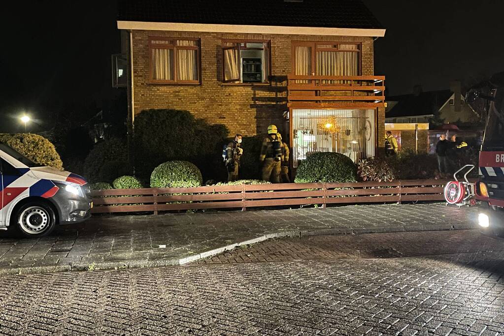 Brand in keuken van woning snel geblust