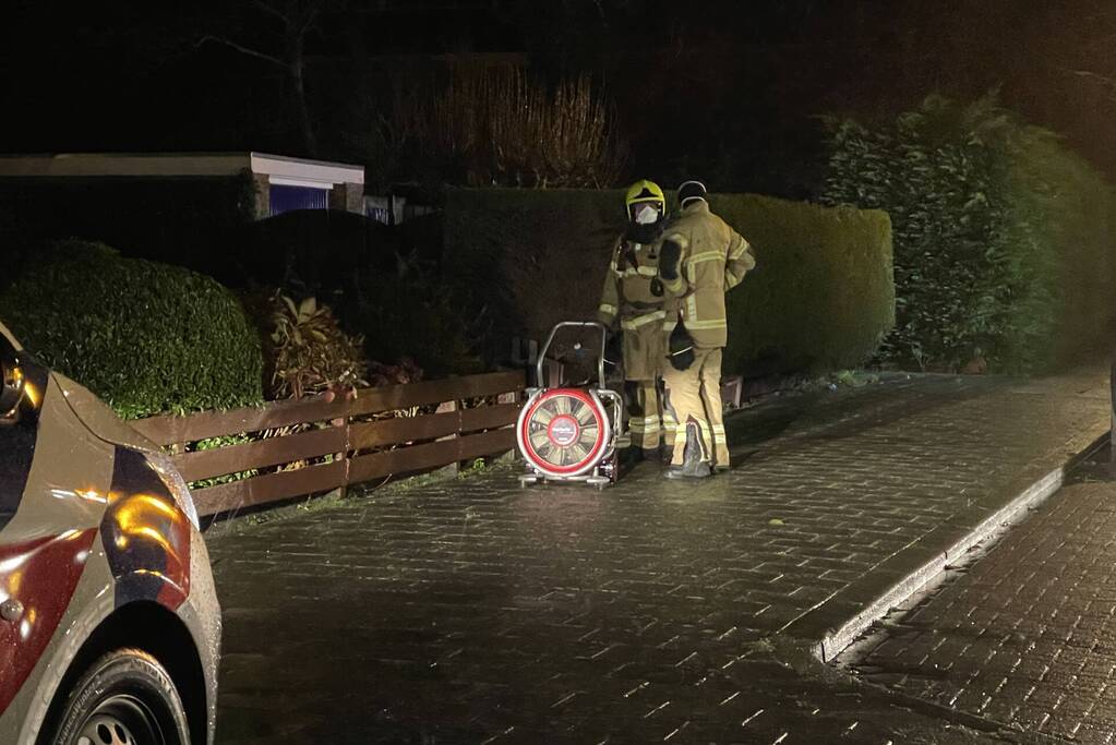 Brand in keuken van woning snel geblust