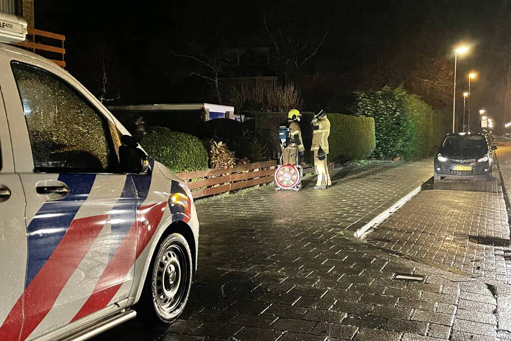 Brand in keuken van woning snel geblust