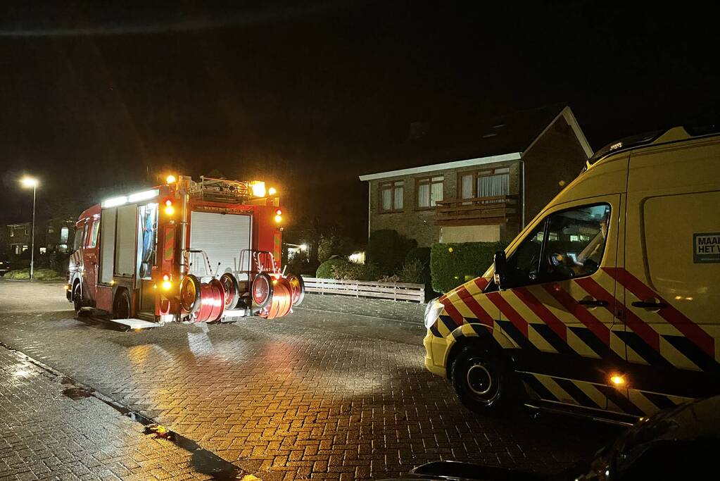 Brand in keuken van woning snel geblust