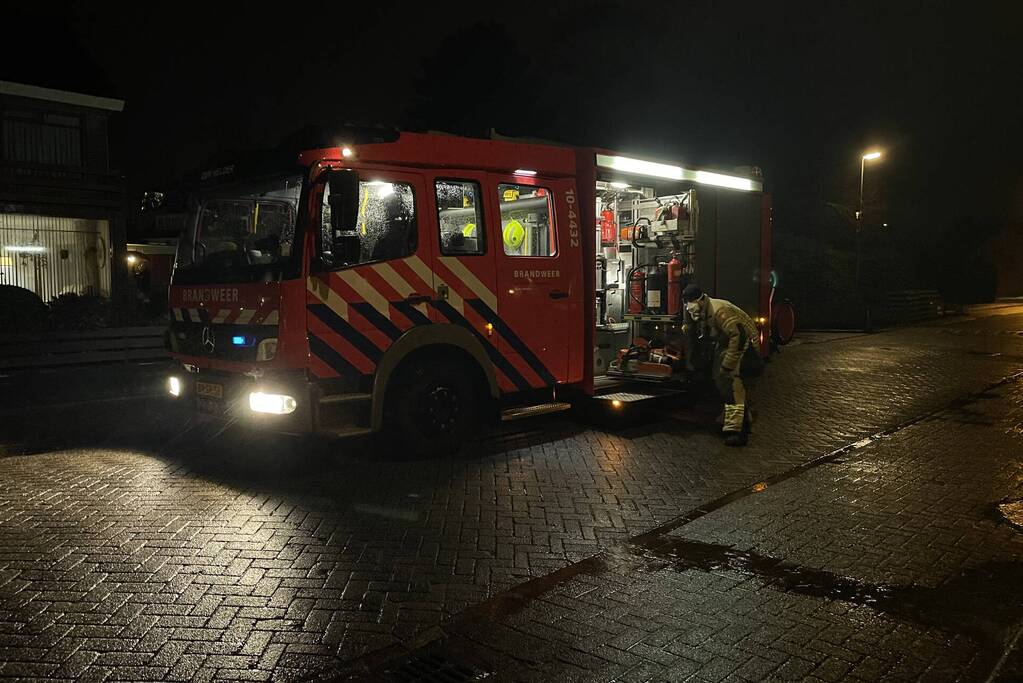 Brand in keuken van woning snel geblust