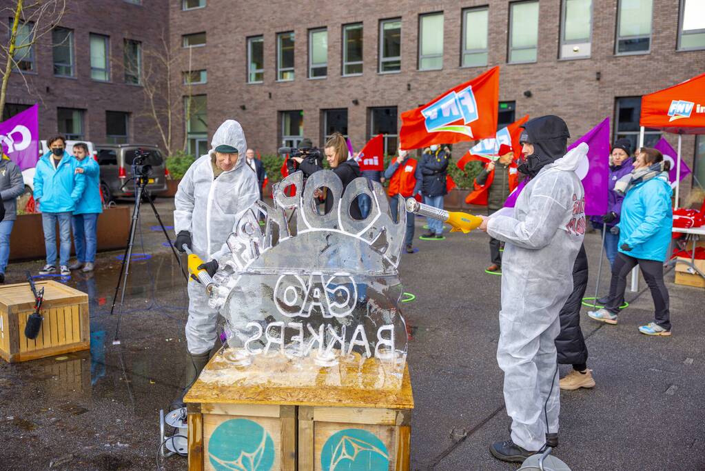 Bakkerijmedewerkers voeren actie voor een goede CAO