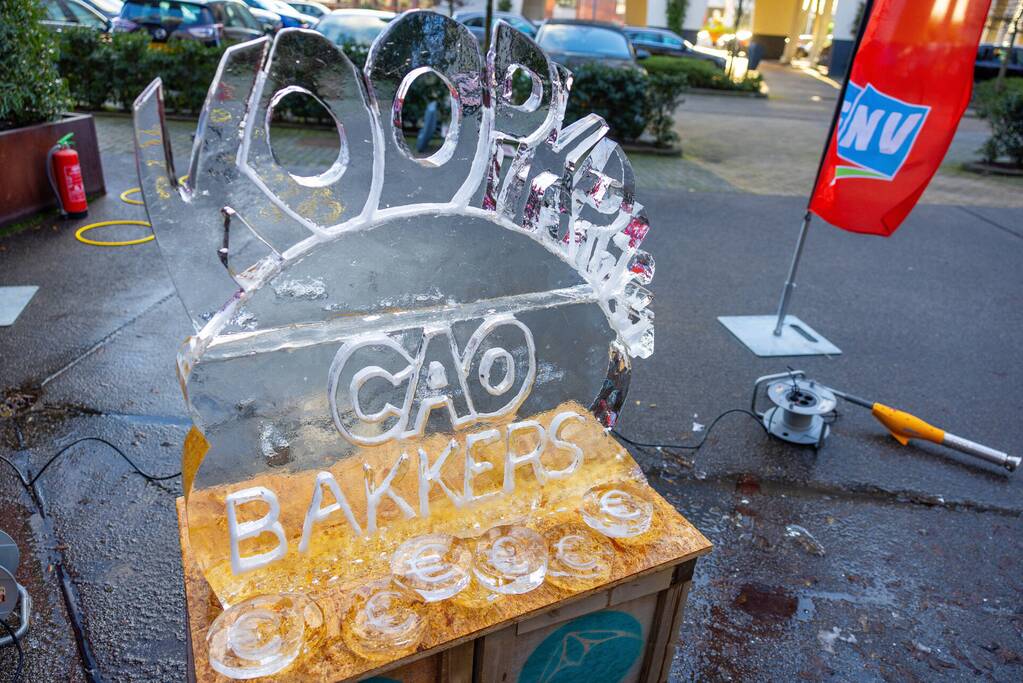 Bakkerijmedewerkers voeren actie voor een goede CAO
