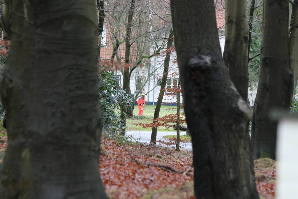Traumahelikopter landt op het terrein van Amerpoort