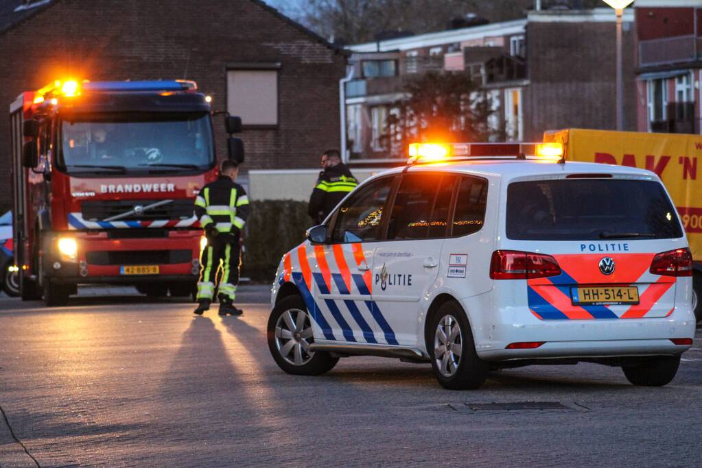 Flinke gaslucht zorgt voor inzet brandweer