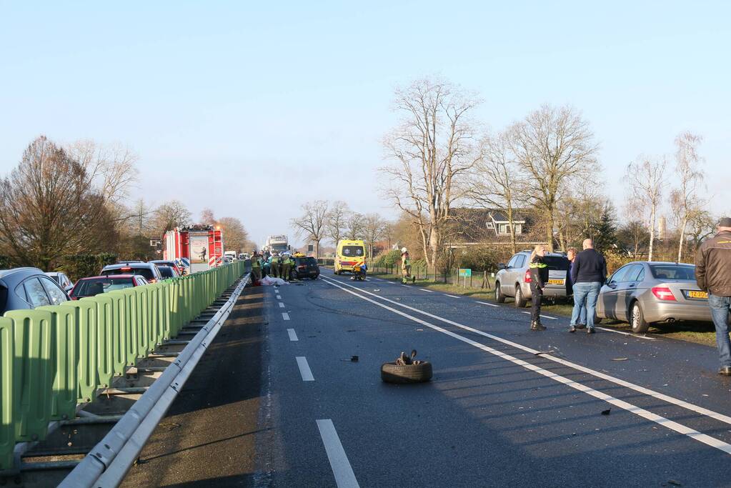 Meerdere gewonden bij ernstig ongeval