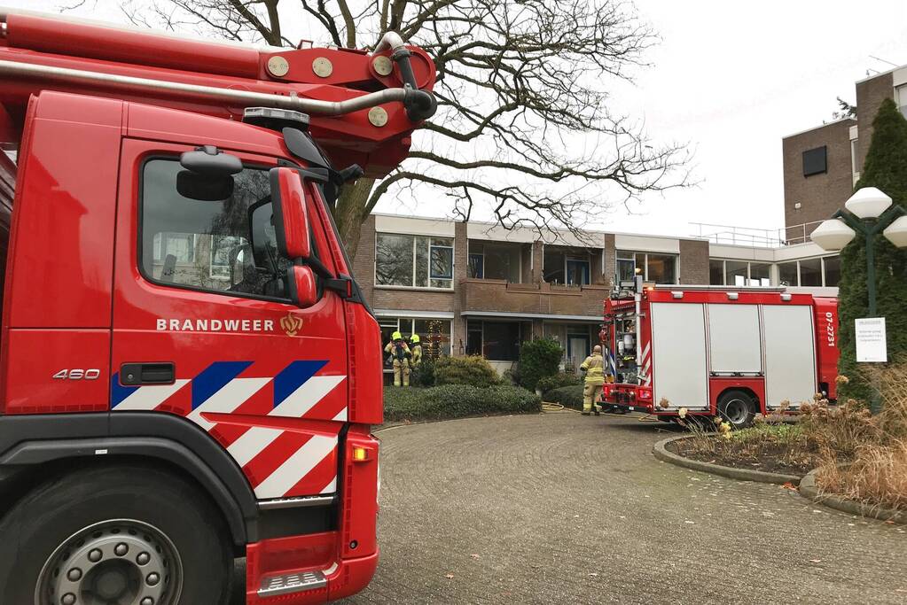 Brand in woning van zorgcentrum Maanderzand
