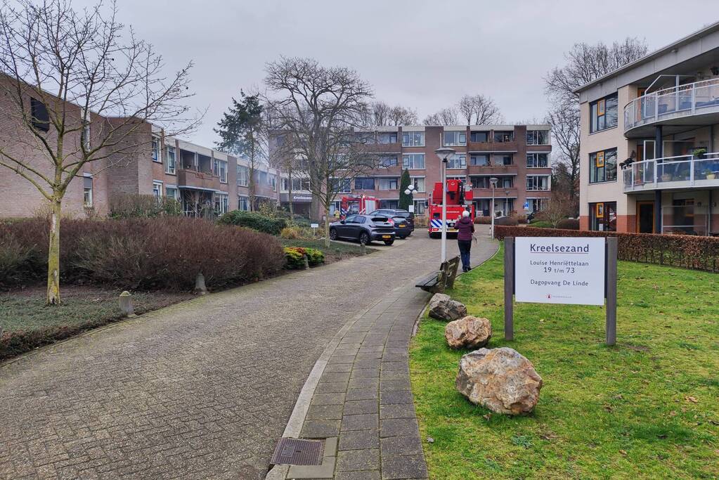 Brand in woning van zorgcentrum Maanderzand