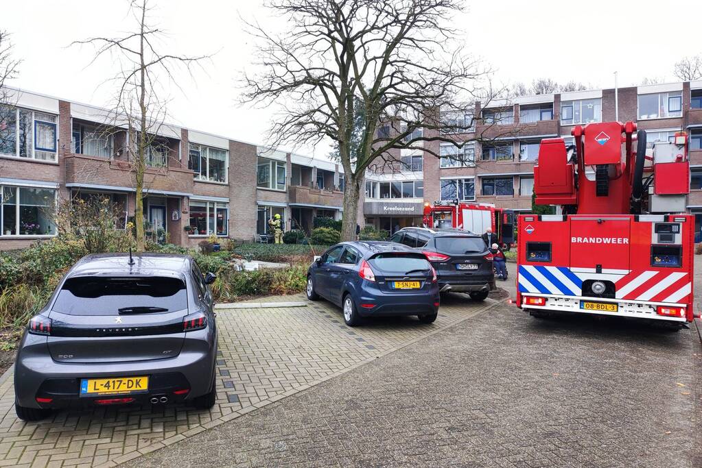 Brand in woning van zorgcentrum Maanderzand