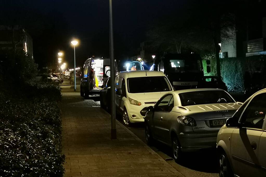 Sterkte gaslucht geroken in woonwijk