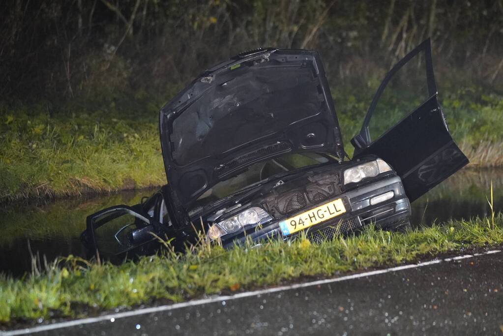 Automobilist ernstig gewond bij ernstig ongeval