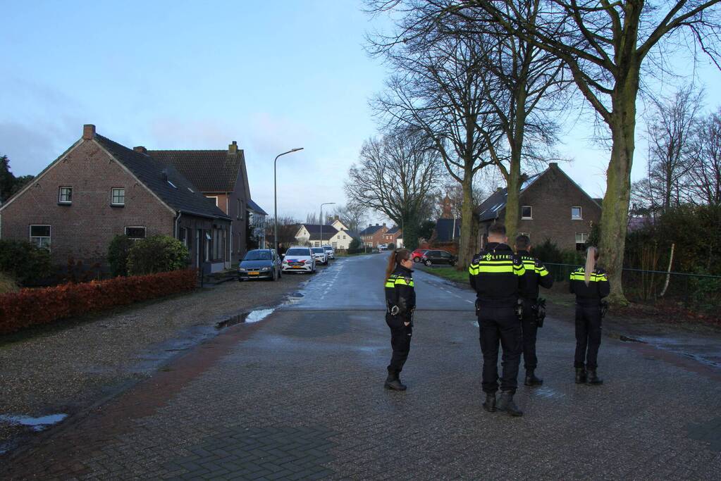 Veel rook bij brand in woning