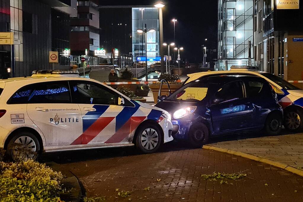 Automobilist crashed na achtervolging