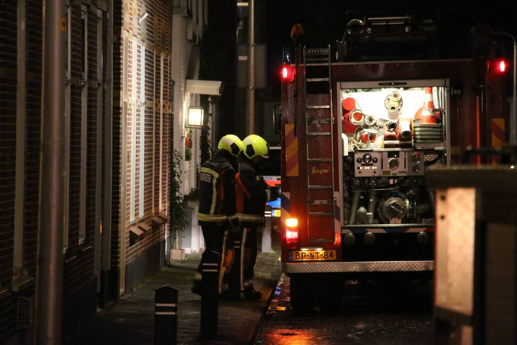 Schoorsteenbrand snel onder controle