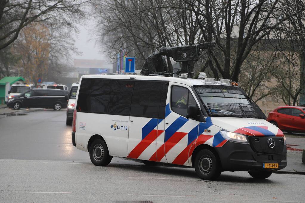Politie ingezet op Mediapark