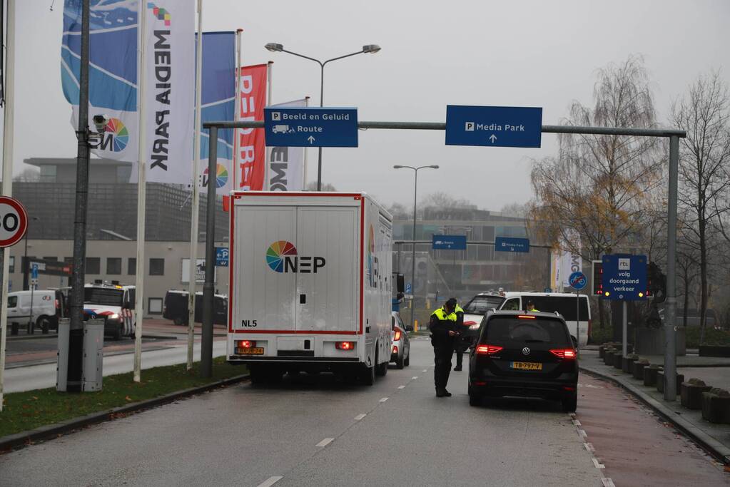 Politie ingezet op Mediapark