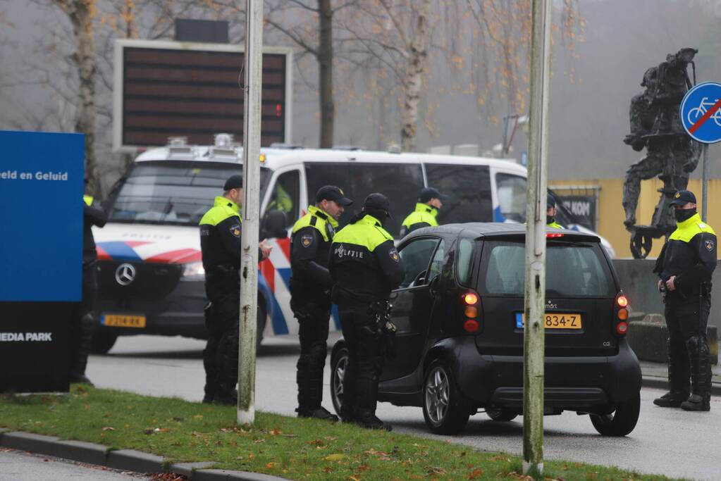 Politie ingezet op Mediapark