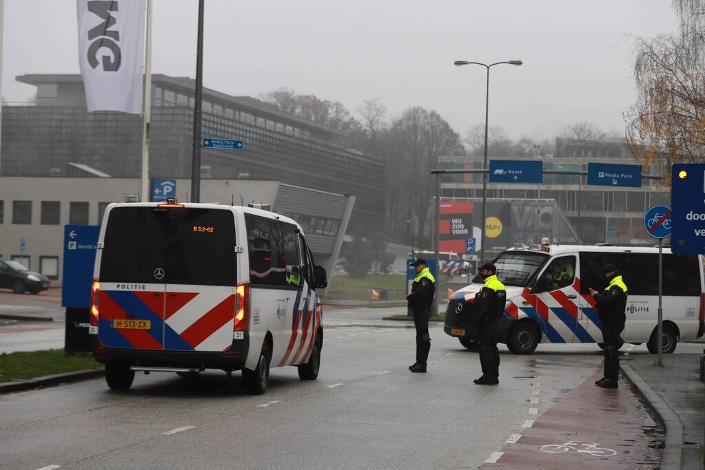 Politie ingezet op Mediapark