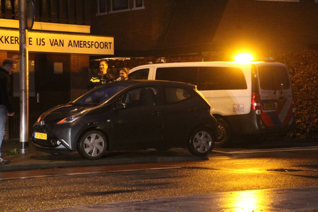 Scooterrijder aangereden op rotonde