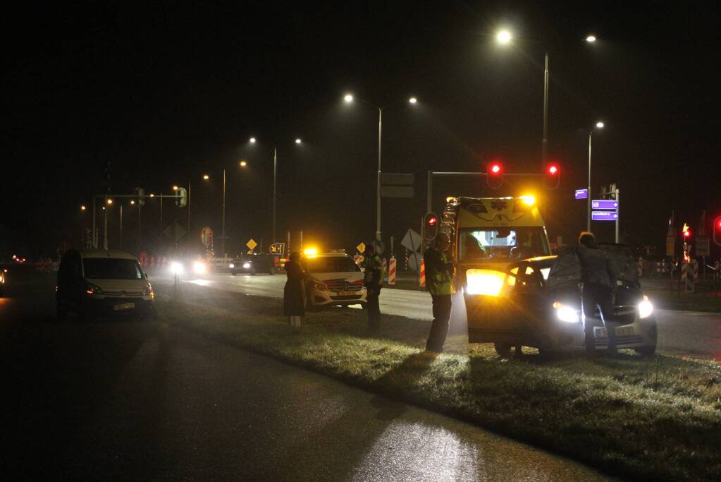 Persoon gewond bij aanrijding tussen twee voertuigen