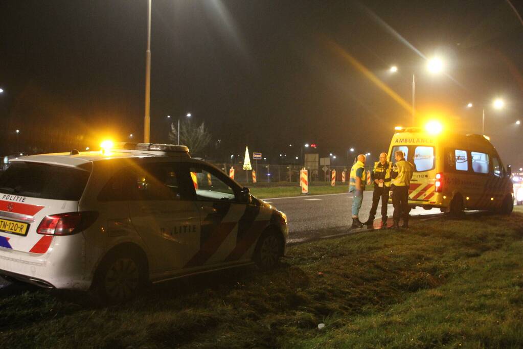 Persoon gewond bij aanrijding tussen twee voertuigen
