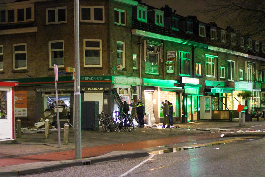 Plofkraak richt veel schade aan