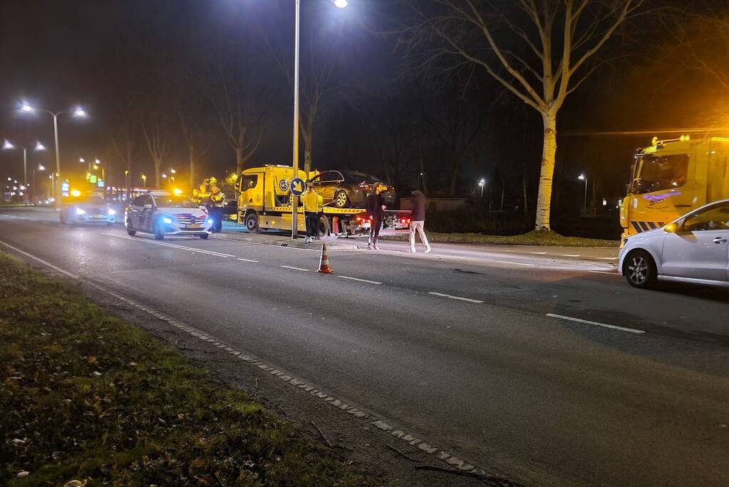 Schade en letsel door ongeval op kruispunt