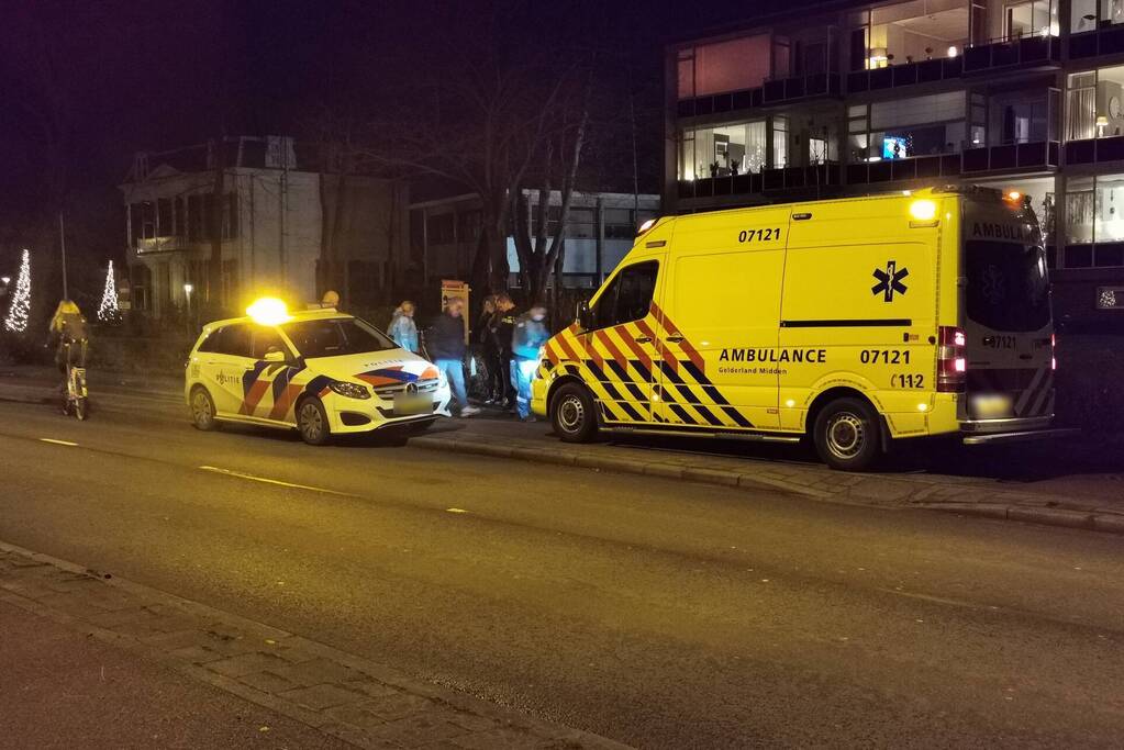 Gewonde fietser aangetroffen door passanten