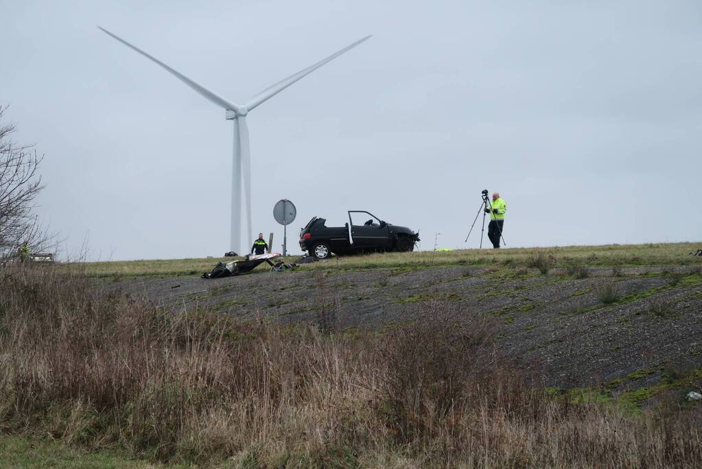 Persoon overleden bij ernstig ongeval