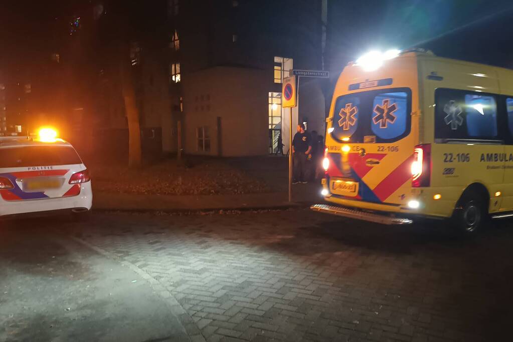 Personenauto in botsing met voetganger