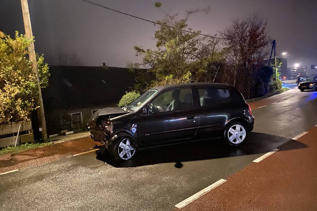 Schade aan personenauto's door ongeval