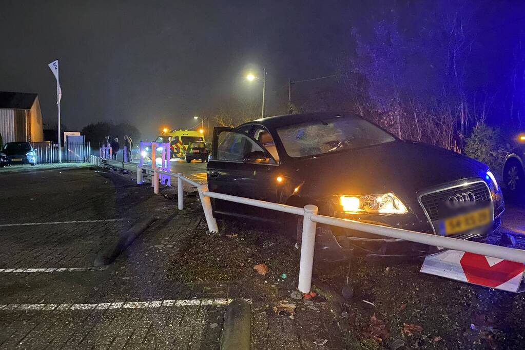 Schade aan personenauto's door ongeval