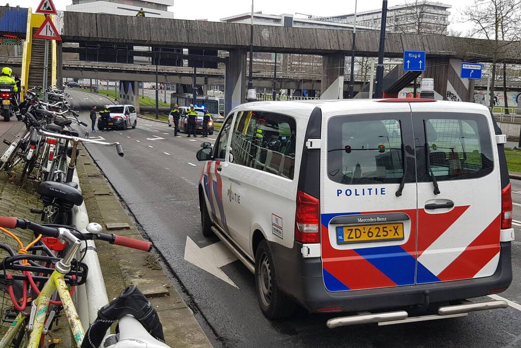 Weg afgesloten na incident