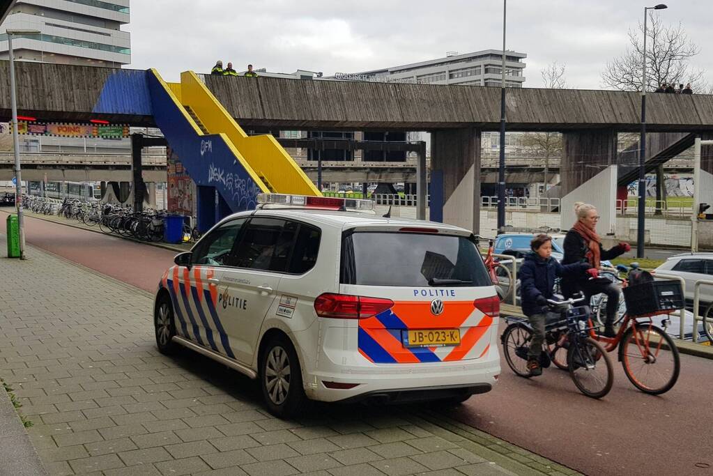 Weg afgesloten na incident