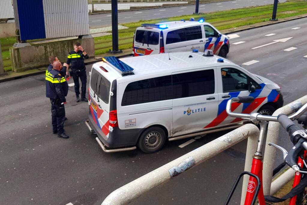 Weg afgesloten na incident