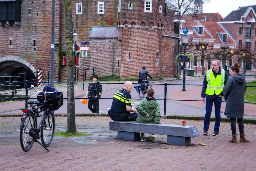 Jongeman op fiets gewond na verkeersongeval