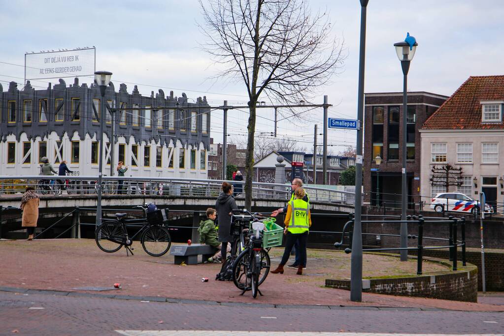 Jongeman op fiets gewond na verkeersongeval