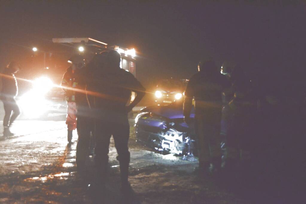 Veel schade na ongeval