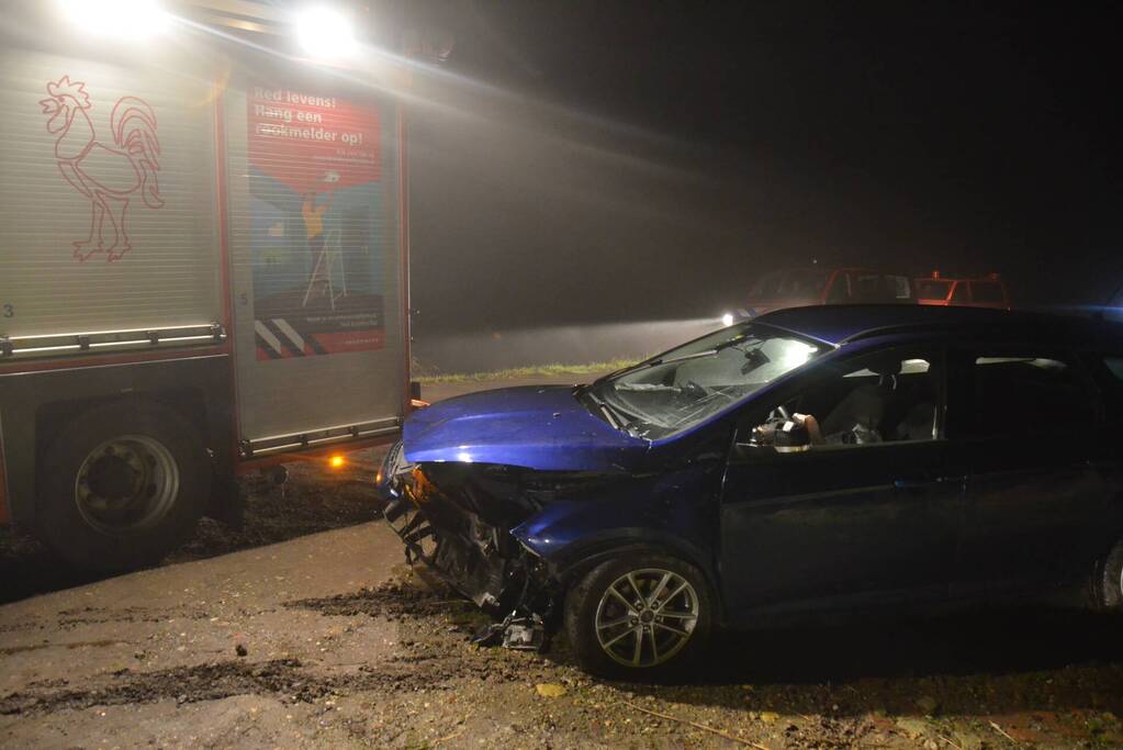 Veel schade na ongeval