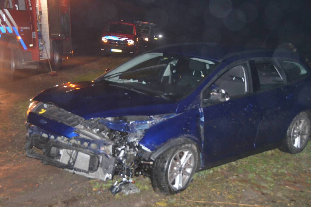 Veel schade na ongeval