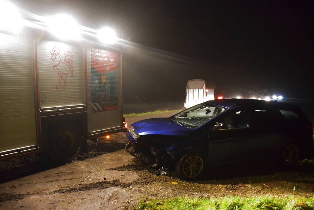 Veel schade na ongeval