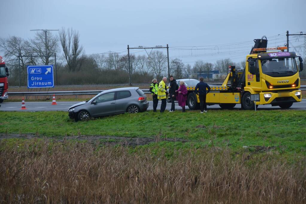 Flinke schade bij aanrijding tussen auto's