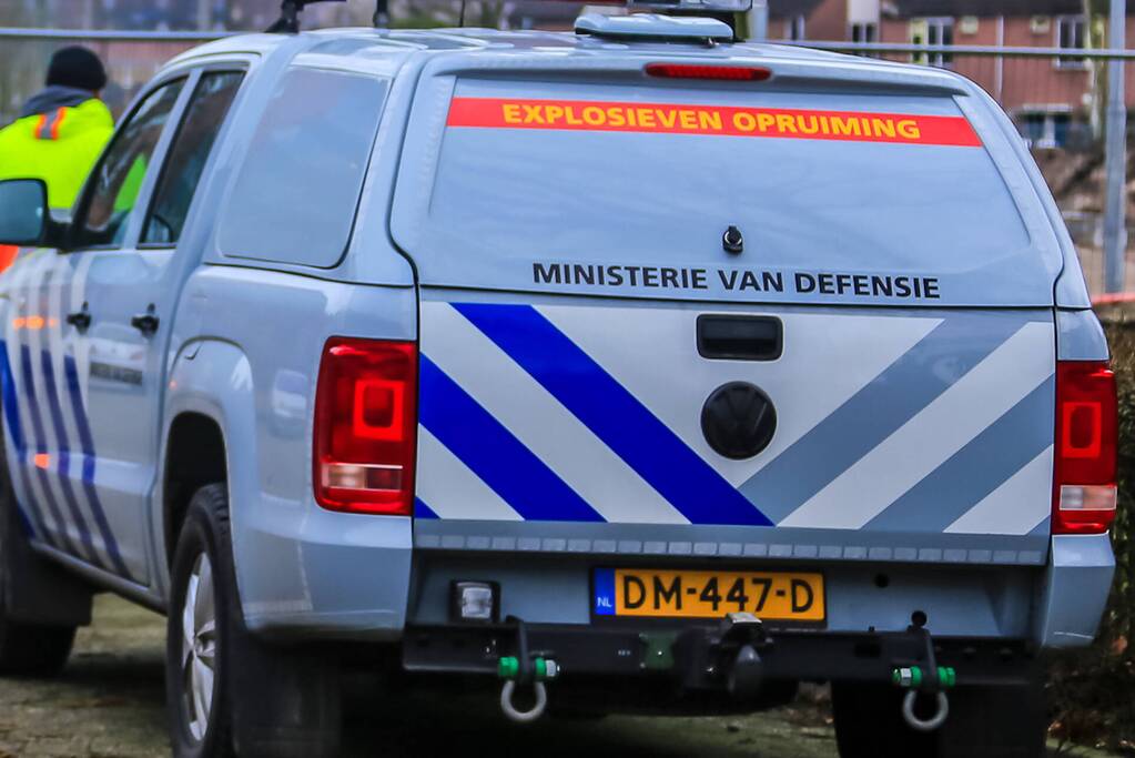 Explosief veiliggesteld door EOD